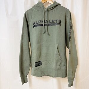 Alphalete Tactical Hoodie Green Small